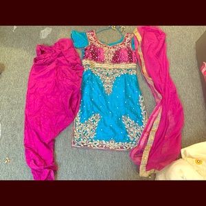 Punjabi heavy salwar suit